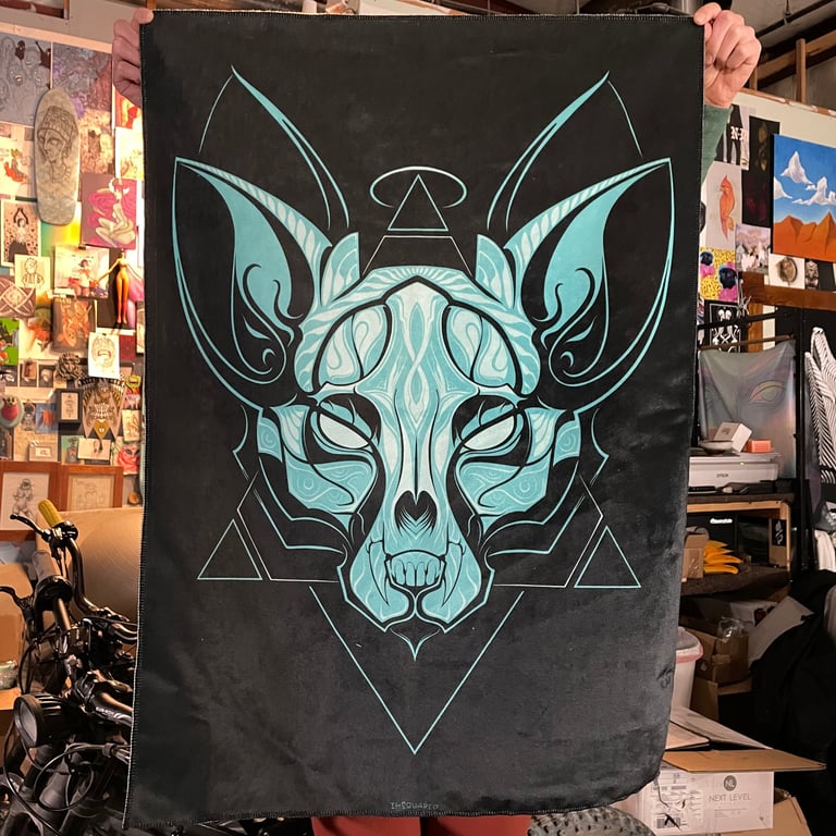 KIT FOX TAPESTRY Image 3