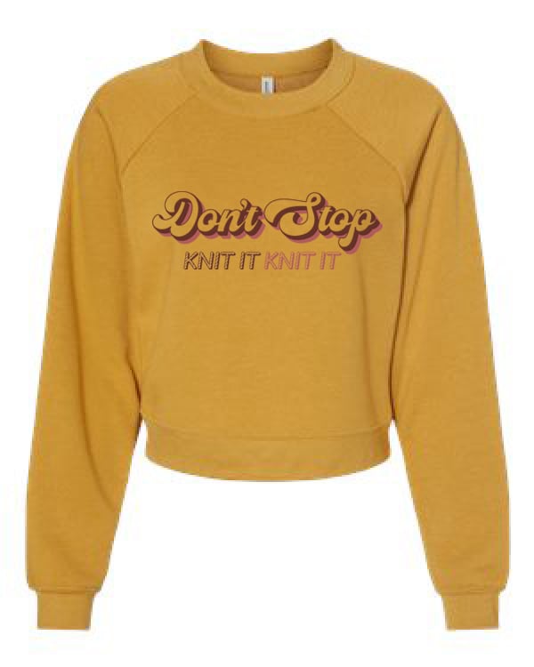 Image of Don’t Stop Crop -Mustard
