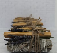 Cleansing Sage & Purifying Palo Santo with Lavender