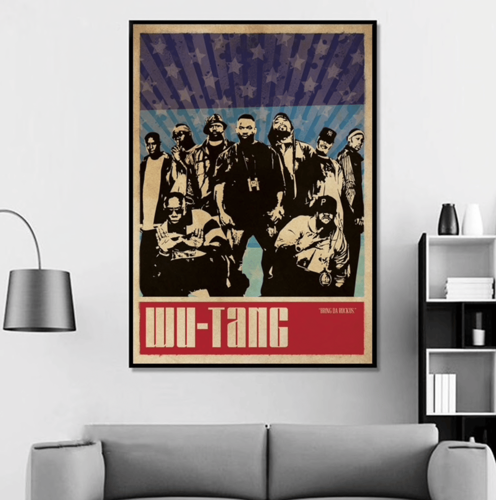 Wu Tang Clan Canvas Poster Print 