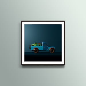 Image of Land Rover Defender Art Print