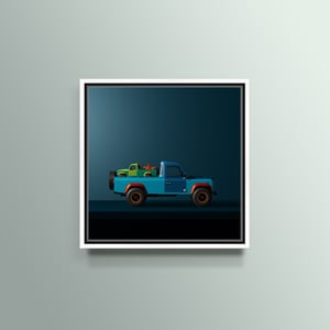 Image of Land Rover Defender Art Print