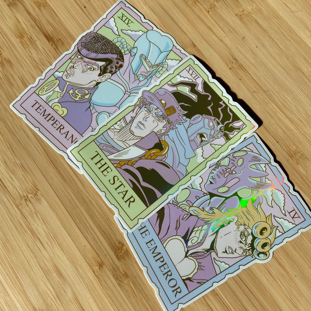 Image of jojos tarot cards