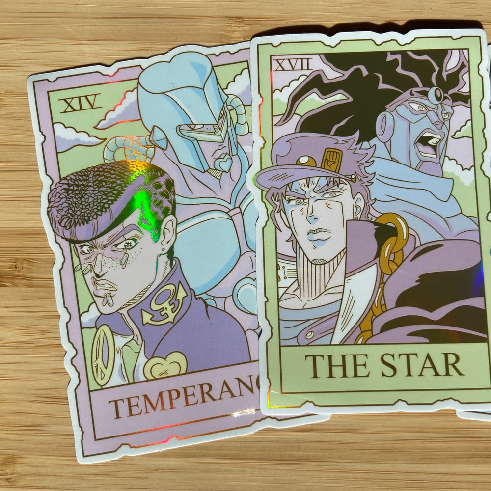 Image of jojos tarot cards