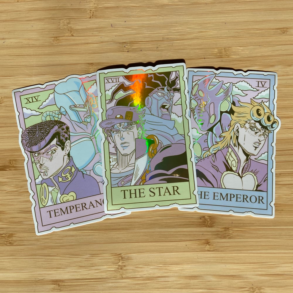 Image of jojos tarot cards