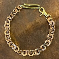 Copper wallet chain
