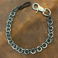 Steel wallet chain 
