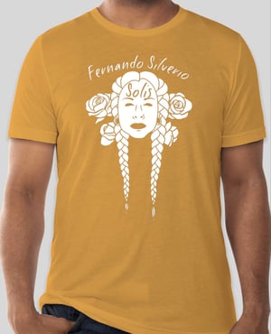 Image of Braids & Roses Shirt (Mustard, Orchid, Peach)