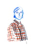 A girl in a checked shirt Image 2