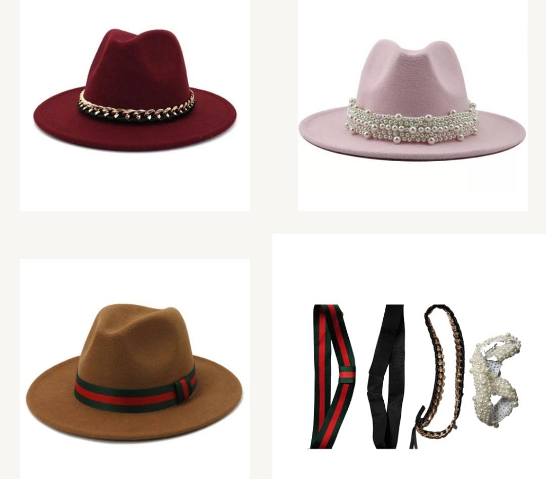 fedora hat bands