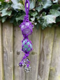 Image 3 of Morgana - Goddess Macrame Pendant