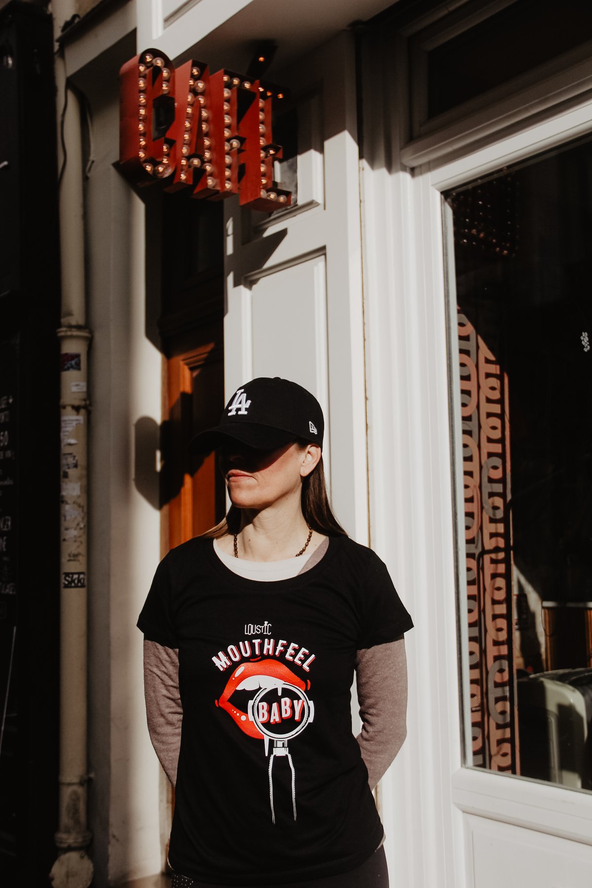 T-SHIRT FEMME / WOMAN "MOUTHFEEL BABY"