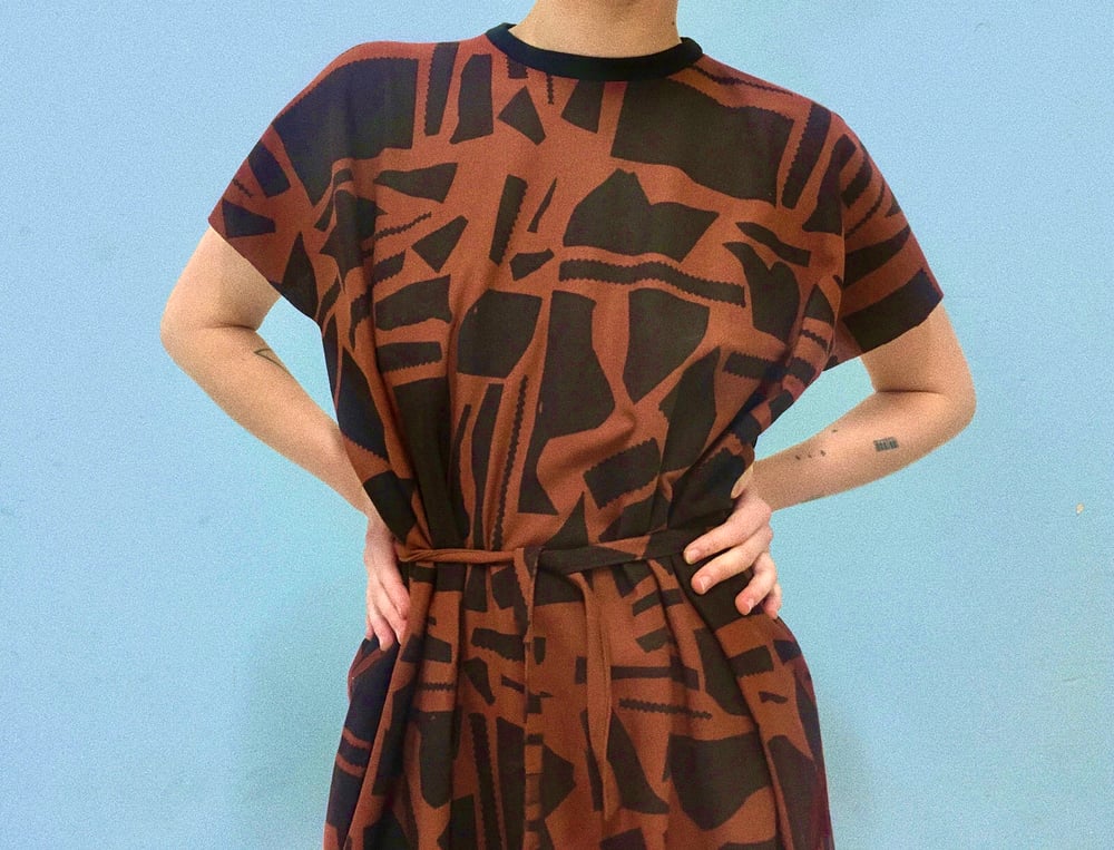 Image of CUT OUTS LOOSE DRESS