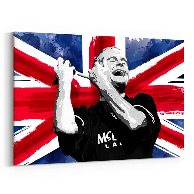 Paul Gascoigne Playing The Flute | Edmiston Drive | 55 Flags and Prints ...