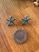 Image of Crystal Star Fish earrings