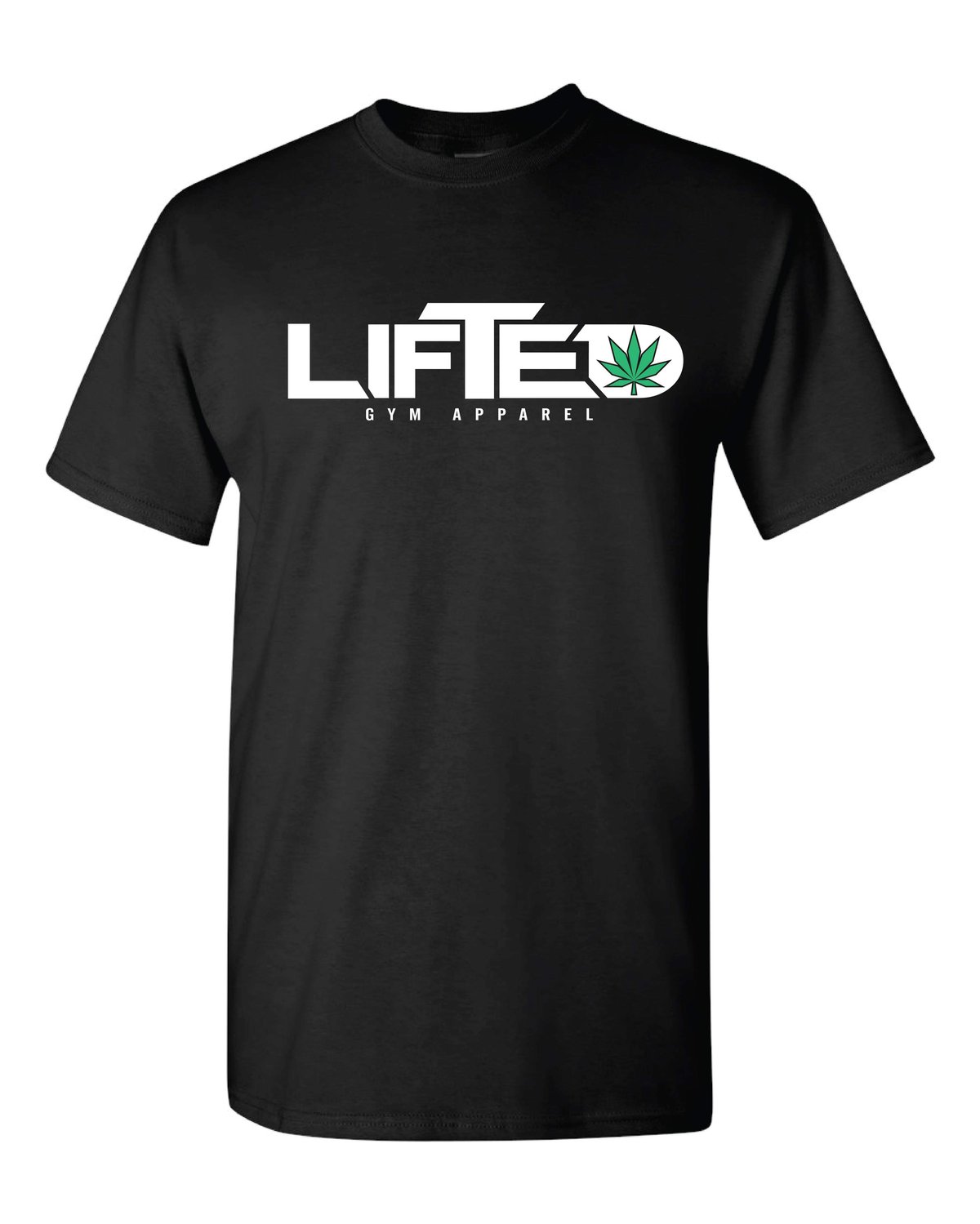 Image of Black Lifted Logo Uniex T-shirt