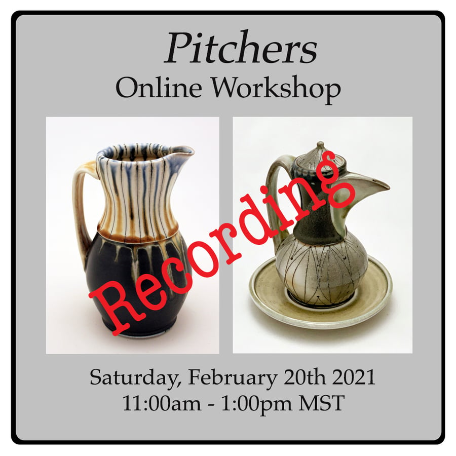 Image of The RECORDING of "Pitchers" - Online Workshop 02/20/21