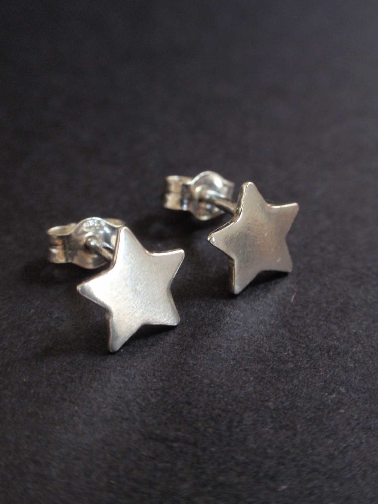 Image of Silver Stars Earrings