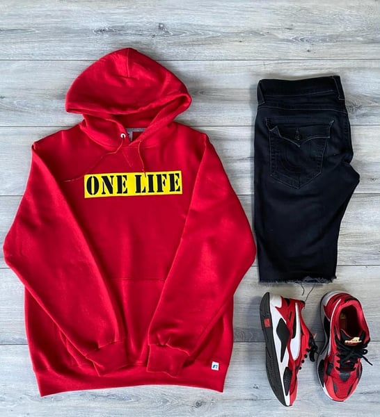 Image of One Life sweaters (red)