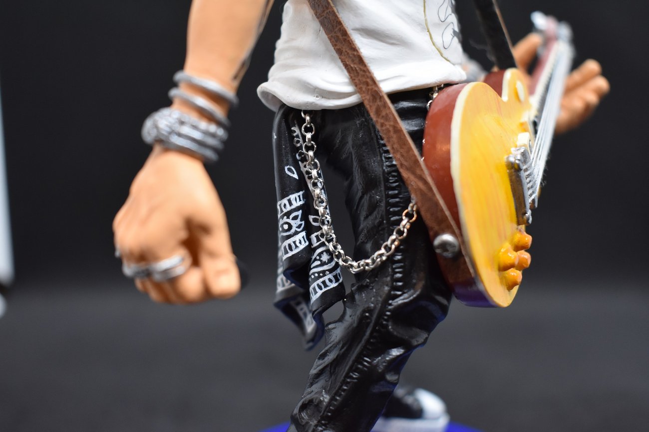 slash guitar hero action figure