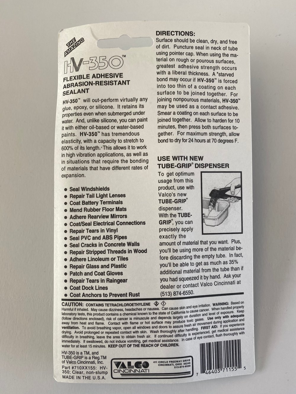 Works Great!! Valco Cincinnati HV-350 Adhesive!! 🇺🇸