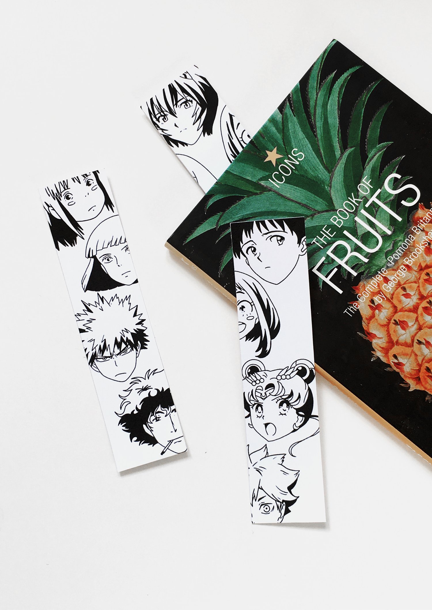 Anime Bookmarks (pack)