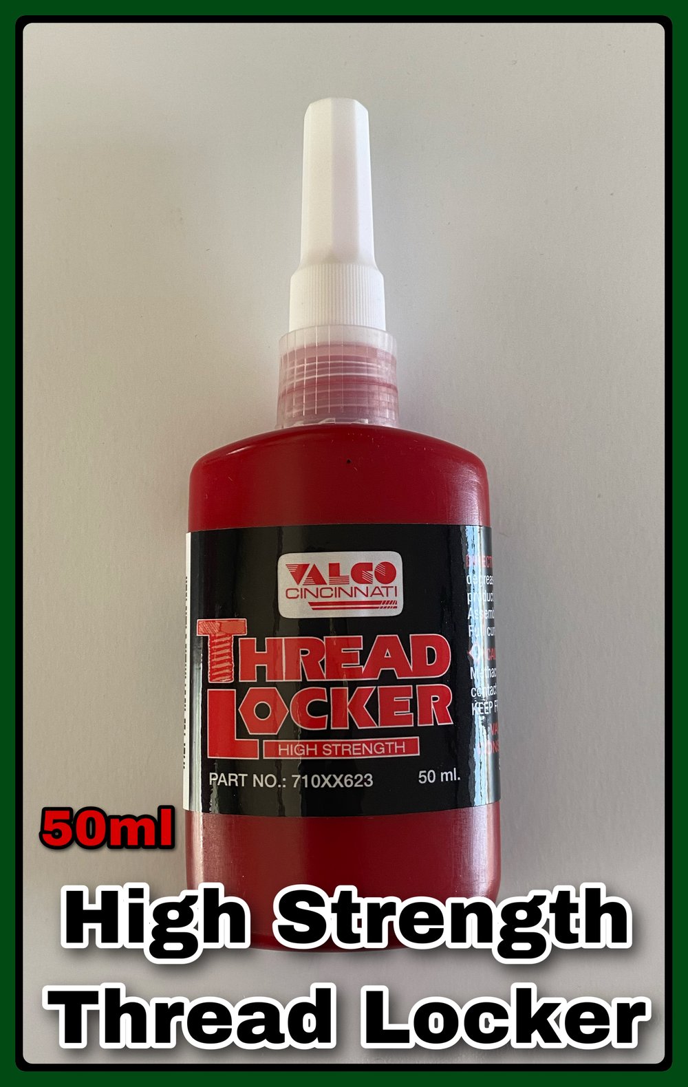 Large 50ml HIGH Strength Thread Locker 🇺🇸 