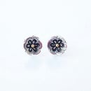 Image 1 of Mini Bloom - Sterling & 18k - Textured