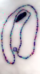Image 2 of Amethyst  Waist beads 