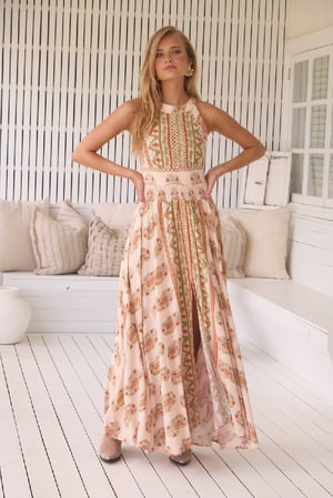 Image of Heirloom Print Endless Summer Maxi Dress. By JAASE