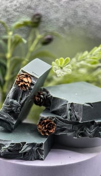 Image 3 of Olive wood and Cypress soap bar