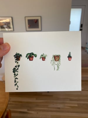 Image of Five Friends Greeting Card