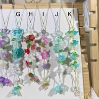 Image 4 of Floral Thread Phone Charm