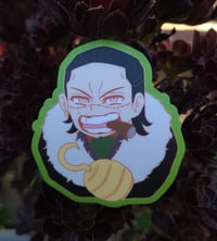 Image 2 of Croco Chibi Bust Sticker