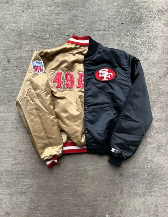 Image of Vintage SF 49ers Reversible Starter Jacket
