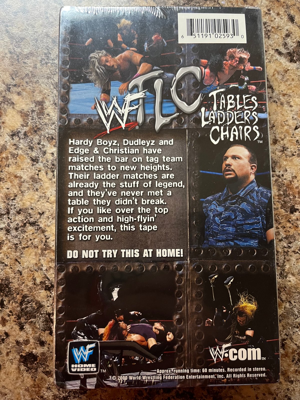 Sealed WWF TLC VHS