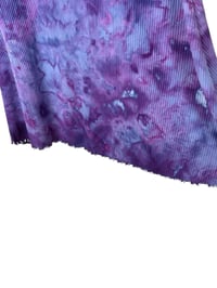 Image 9 of XXL 90's Babydoll Mini Dress in Purple Haze Ice Dye