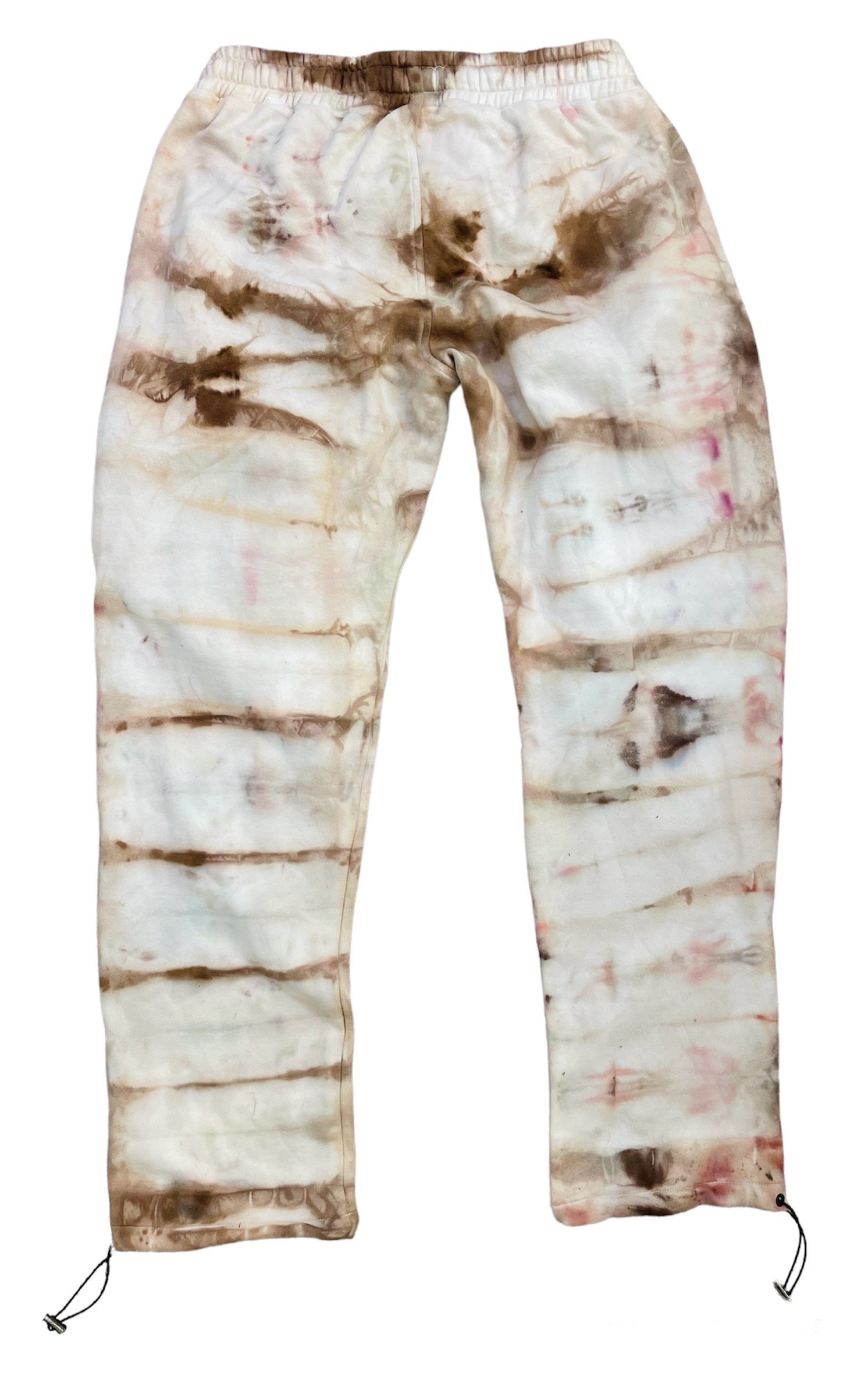 Image of Brown/Tan Tye-Dye Sweatpants 