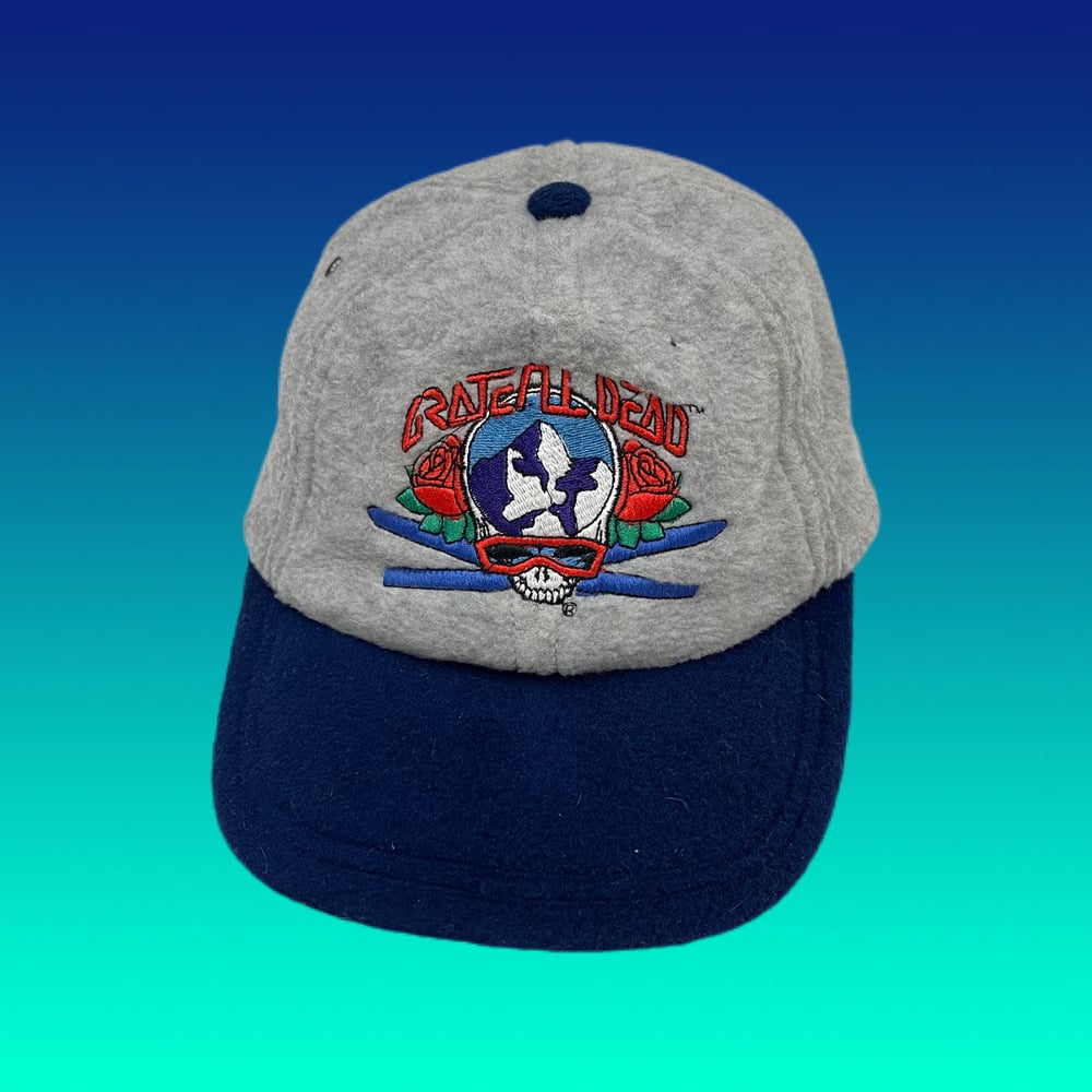Original Vintage Grateful Dead 90 s Ski Fleece Hat Dead Hats
