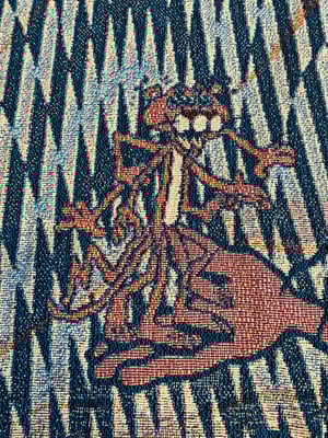 Image of Pink sunshine woven blanket PREORDER