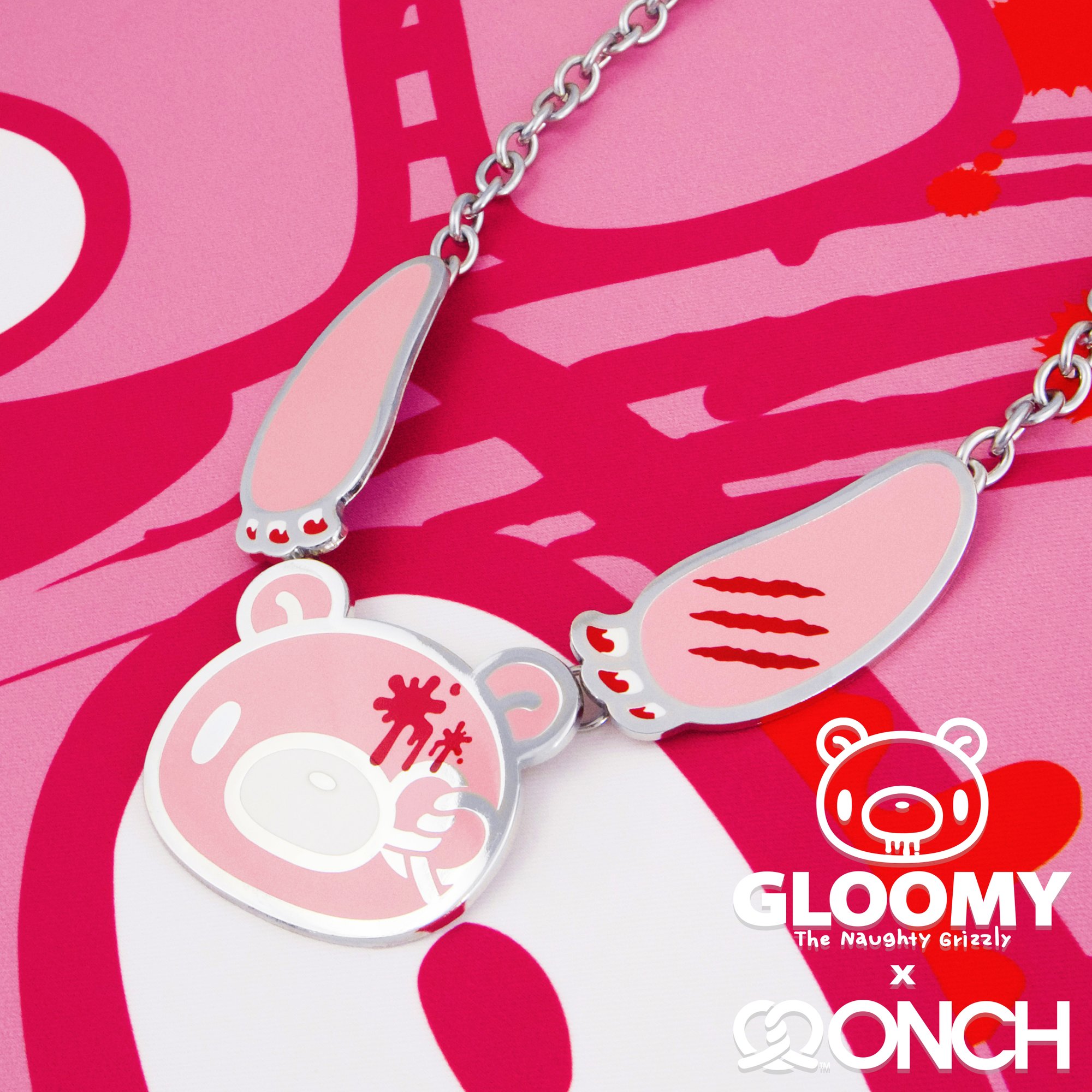 Gloomy Bear X Onch Statement Necklace Onch Gloomy Bear X Onch Statement Necklace Onch