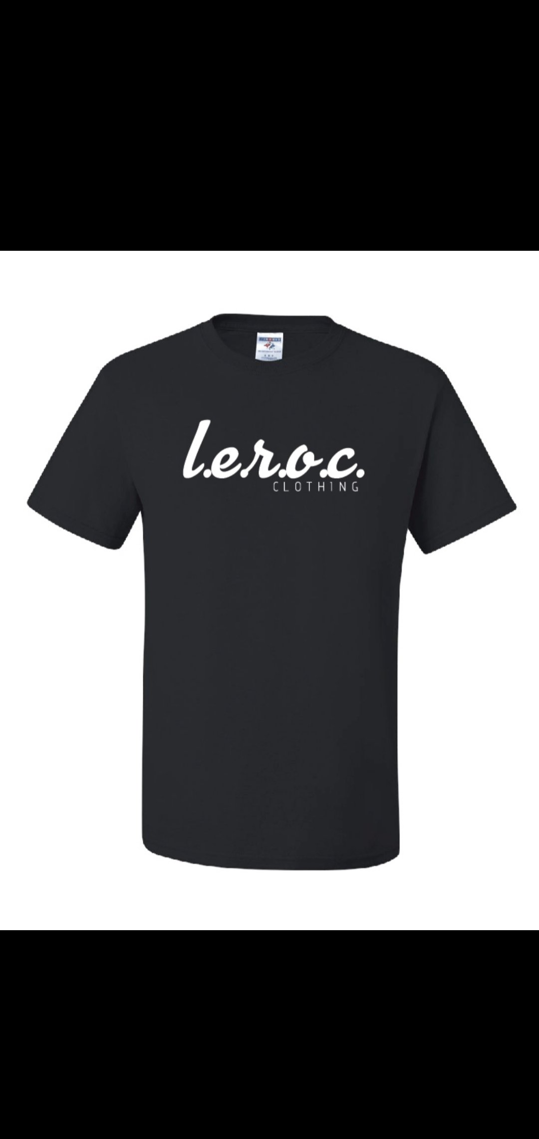 Image of Leroc Clothing Tee Shirt Blk