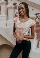 Image 1 of the ZIPPY top +