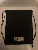 BROWNSIDE LOGO NYLON DRAWSTRING BACKPACK