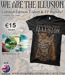 Image of The Podium of Lies EP & Tee Bundle