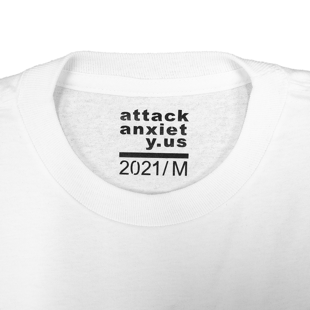 Attack Anxiety White T-Shirt