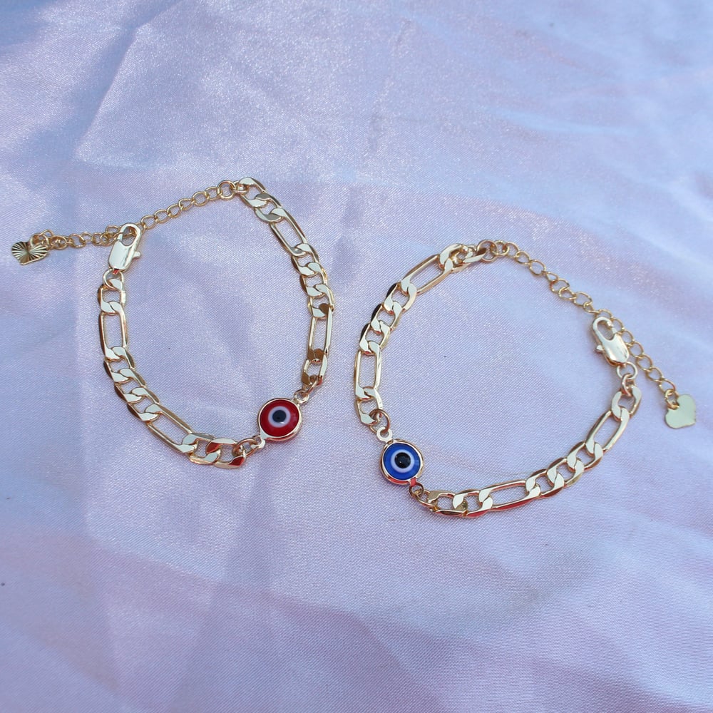 Evil Eye Bracelet Single