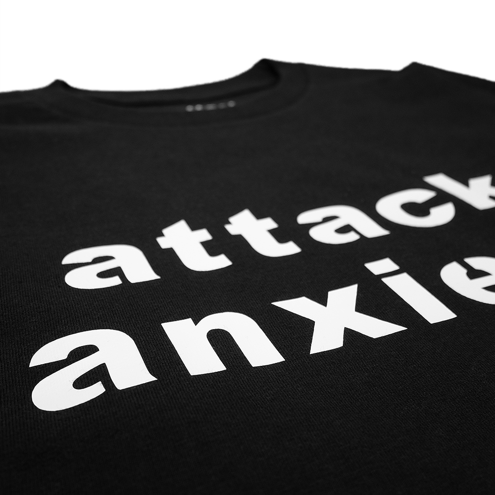 Attack Anxiety Black Long Sleeve