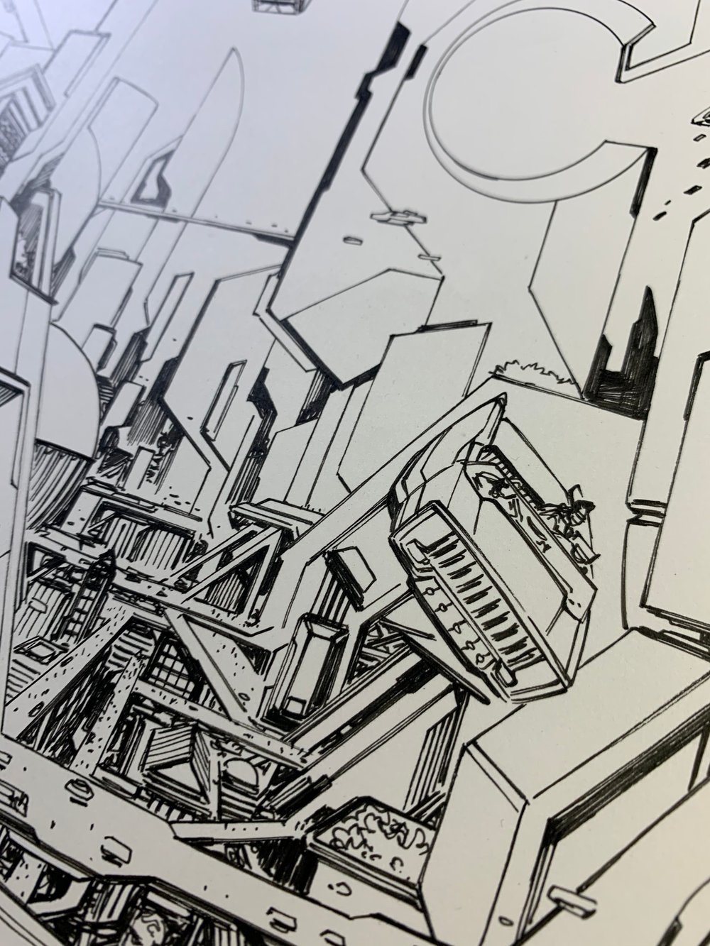 Image of GENERATIONS FORGED (DC COMICS) page 22 original interior art