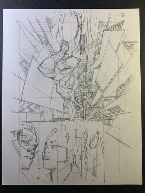 Image of GENERATIONS FORGED (DC COMICS 2021) page26 original interior art